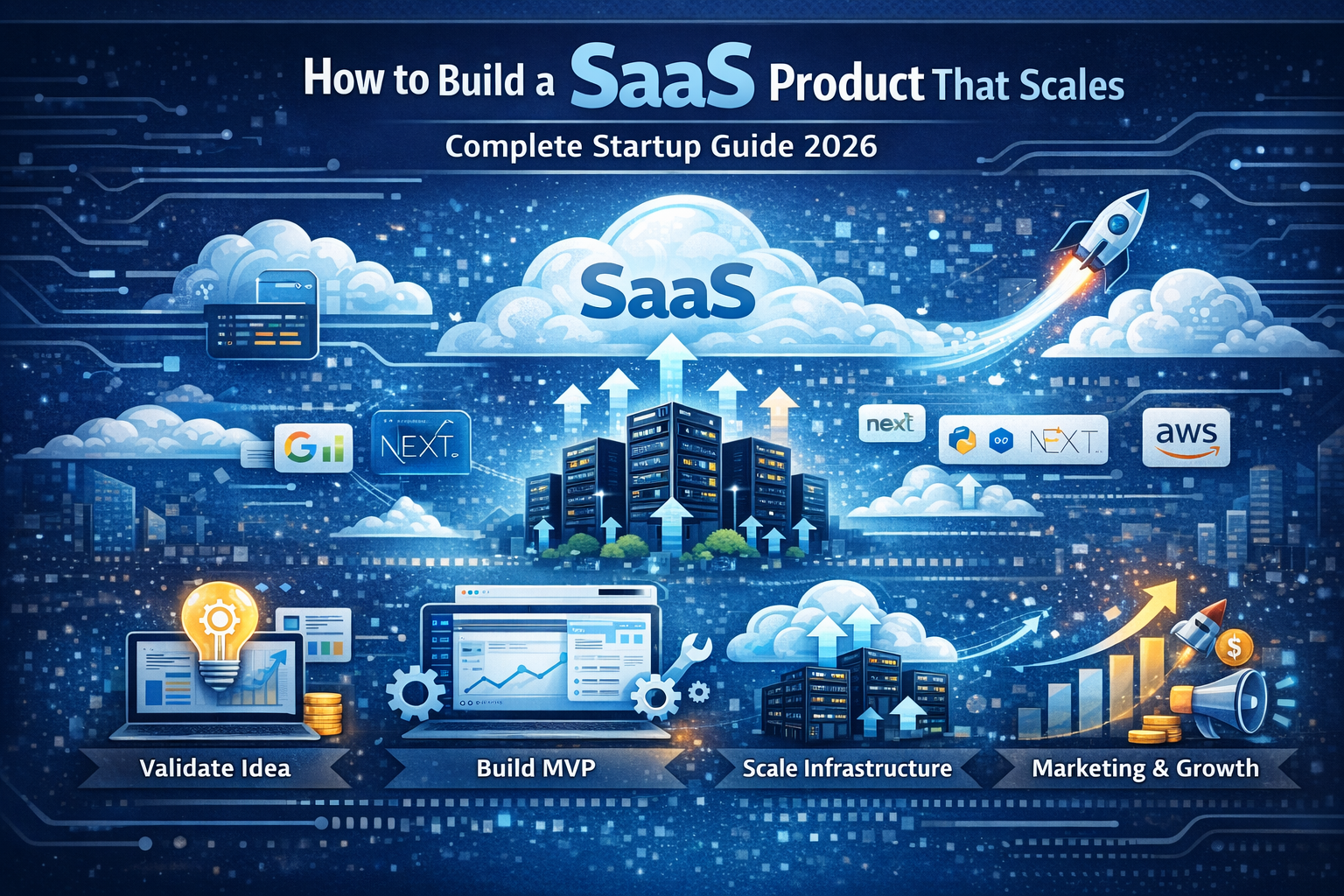How to Build a SaaS Product That Scales: Complete Startup Guide 2026